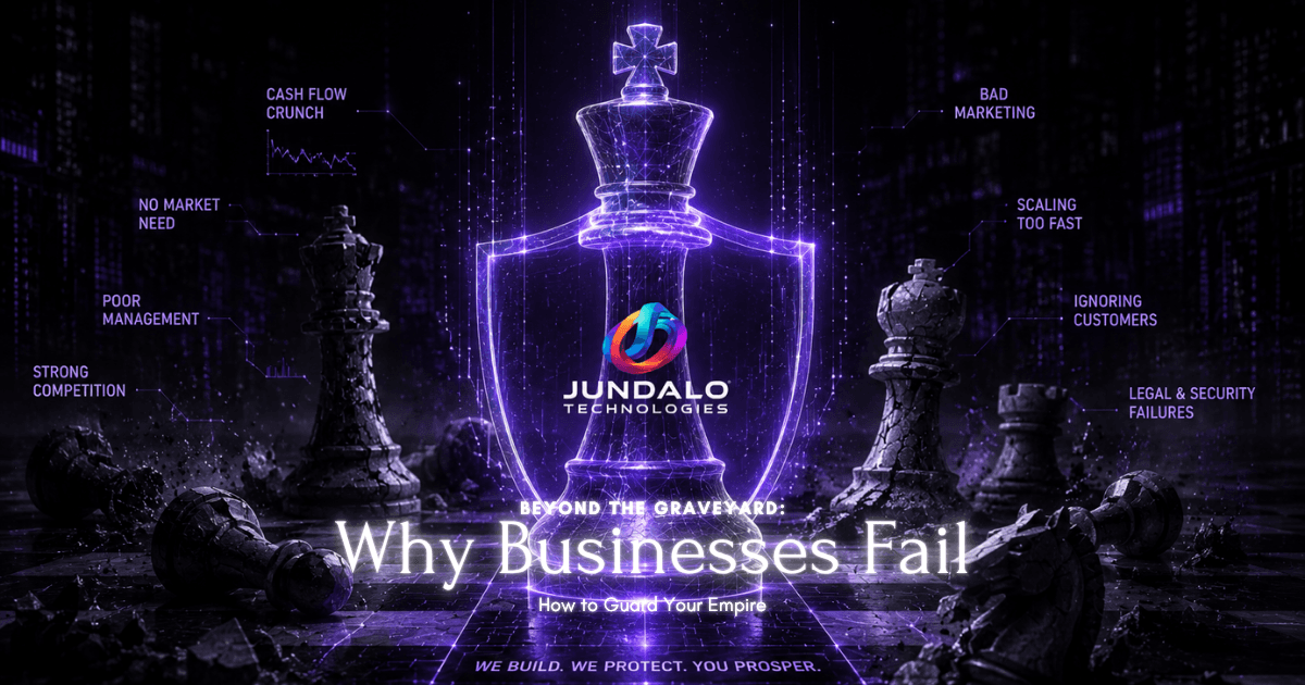 Beyond the Graveyard: Why Businesses Fail and How to Guard Your Empire