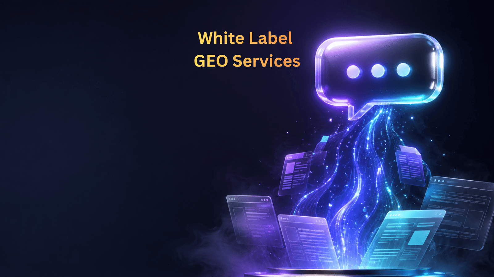 White Label GEO Services: Ranking Clients in AI-Generated Answers